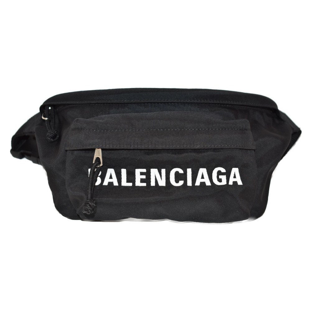 BALENCIAGA Body Belt Bum Crossbody Bag Black Crossbody Matsuyama